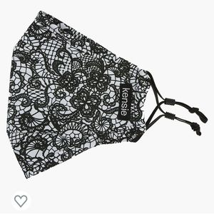 Lace Patterned Face Masks set of Two